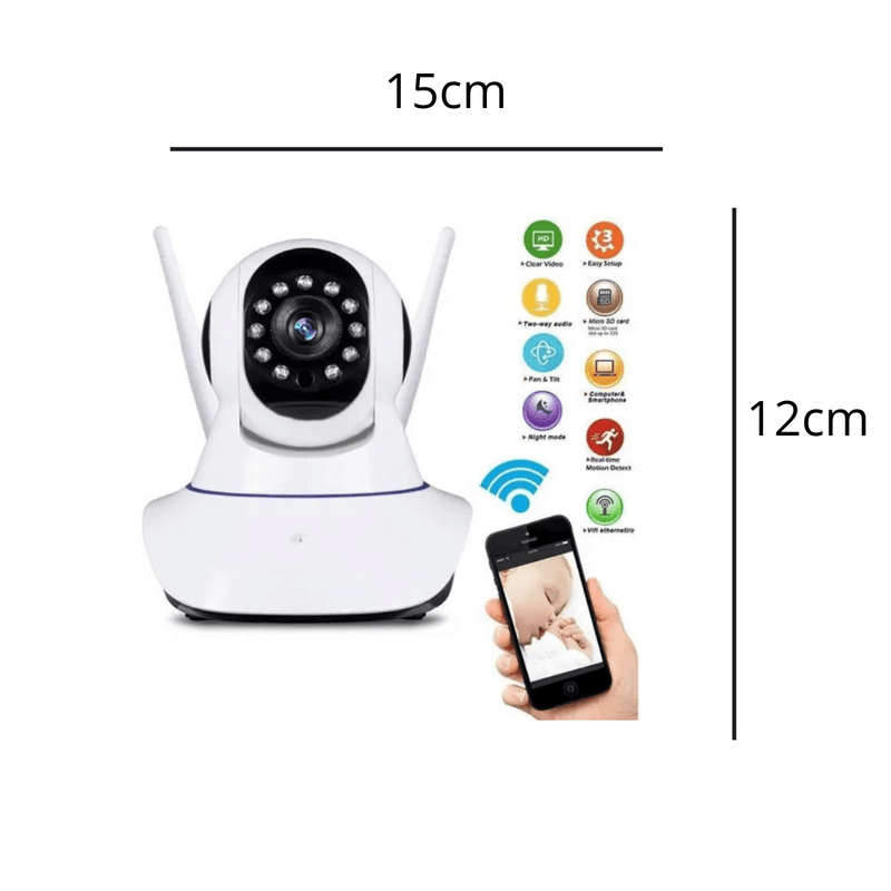 Camara De Vigilancia 360 Wifi Vision